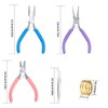 Xiaomoyu Pack of 3 Jewellery Pliers, Pliers for Jewellery Making,