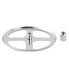 Secura Housewares French Press Replacement Base Plate with Permanently Attached