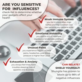 Karelian Heritage Shungite Pendant Set for Sacred Chakra Balancing, Reiki Meditation and Grounding (3 Pendants) | EMF Defender Shield Protection Stone Necklace | Minimalistic Natural Black Crystal Jewelry S007