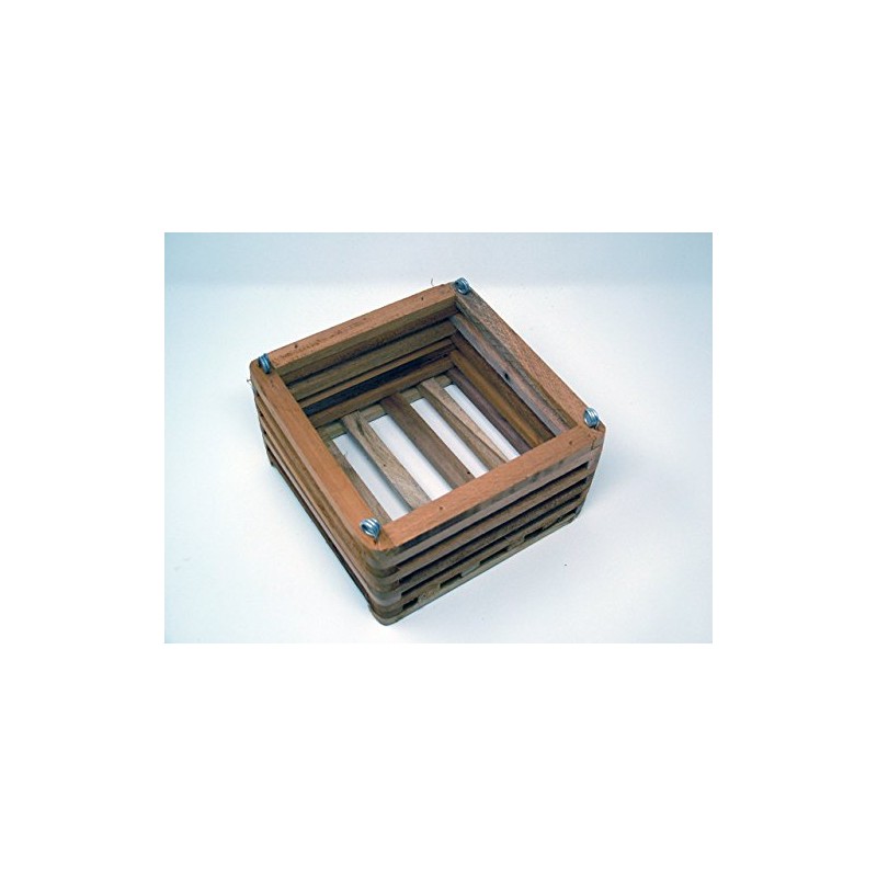 Slat Vanda Orchid Basket. Cedar. 8 Inch with 20 inch