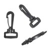 Paracord Planet Plastic Swivel Snap Hook – 1 Inch Black