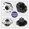 Jumwa 8 Pack 4 Pole Speakon Panel Twist Lock Speaker