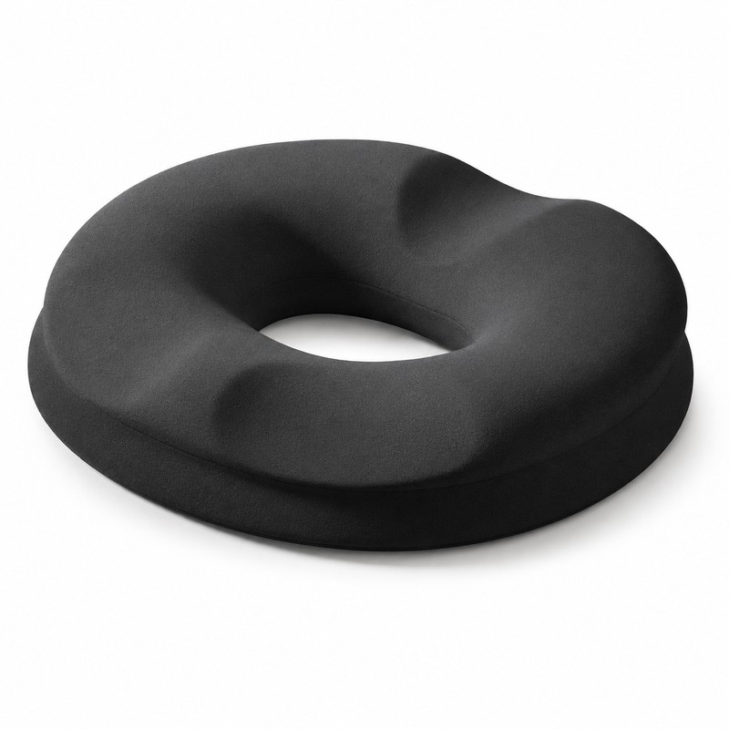 Donut Seat Cushion for Sitting Comfort – Memory Foam Tailbone
