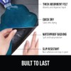 GORILLA GRIP LeakGuard Non-Adhesive Under Sink Mat for Kitchen Cabinet,