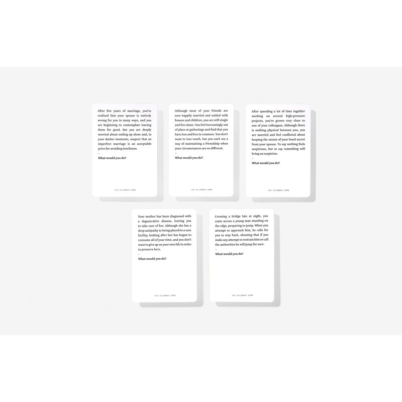 The School Of Life DILEMMAS Game