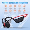 GenXenon Wireless Bone Conduction Headphones Bluetooth 5.3 with Mic, Underwater
