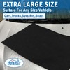 HOMEXCEL Professional Large Microfiber Car Drying Towels 4 Pack, Lint