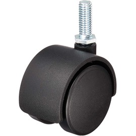 Iris Ohyama Rack Metal Rack Parts Casters 4-Piece Set, Pole Diameter 1 inch (25 mm), Steel Rack MR-45C
