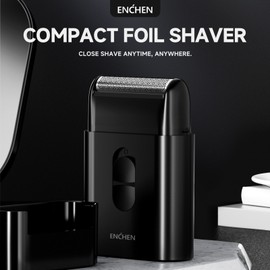 ENCHEN Electric Razor for Men Head Shaver Electric Shaving for Men, Powerful Motor Rechargeable Razors for Shaving Electric Cordless Men's Electric Shaver Waterproof Wet