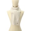 CABLE KNIT SCARF