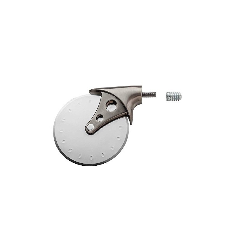 Pizza Cutter Turning Kit - 4” Diameter Stainless Steel Blade