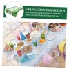 iplusmile Graduation Tablecloth Congrats Design for Graduation Party Decorations Buffet