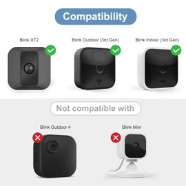 23FT Power Cord and Adapter Compatible with Blink XT XT2, Charging Cable Compatible with Blink Outdoor/Indoor (3rd Generation), Weatherproof Power Plug and Micro USB Charging Cable