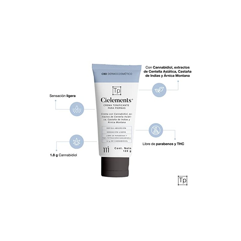 CREMA TONIFICANTE PARA PIERNAS 120G