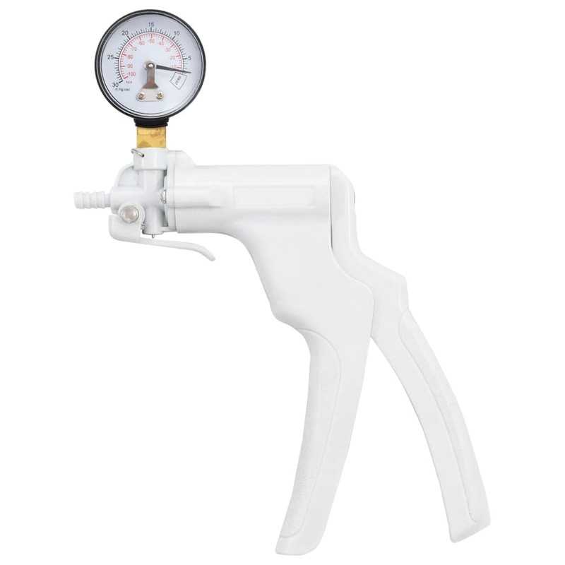 vidaXL Bremsentlüfter Hand Vakuumpumpe Set mit Schläuchen Adaptern Anschlüssen Vakuum