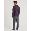 CALIDA Relax Streamline Men's Short Pyjamas 100% Cotton, plum