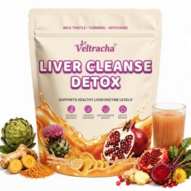 Liver Cleanse Detox Powder, Pomegranate Flavor, 20 Servings