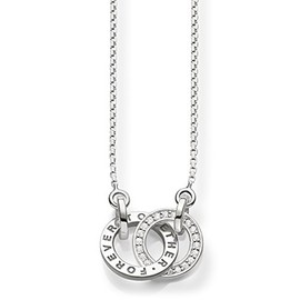 Thomas Sabo Women Necklace Forever Together 925 Sterling Silver KE1488-051-14-L45V