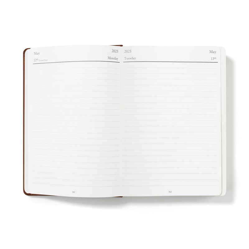 Wykeham's Executive Journal – 2025 Day Per Page Diary and