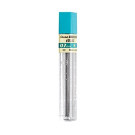 Pentel Super Hi-Polymer Lead Refills, 0.7 mm leads, Grade H, 1 Tube (12 leads per tube) …