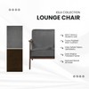 Lexicon Mid Century Modern Chair Velvet Accent Chair for Living