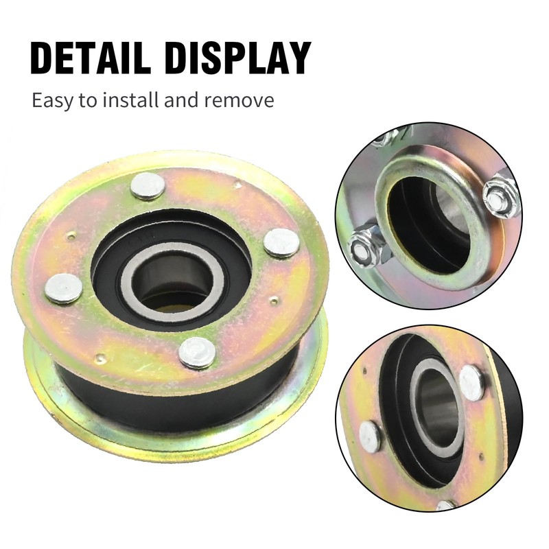 Anxingo 131-4529 Drive Belt Tensioner and Idler Pulley Kit Replacement