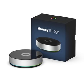 Homey Bridge | Smart Home Hub for Home Automation - Features Z-Wave Plus, Zigbee, Wi-Fi, BLE, 433MHz & Infrared. Compatible with Siri, Alexa & Google Home.