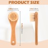 Laundry Stain Brush, Natural Soft Boar Bristles