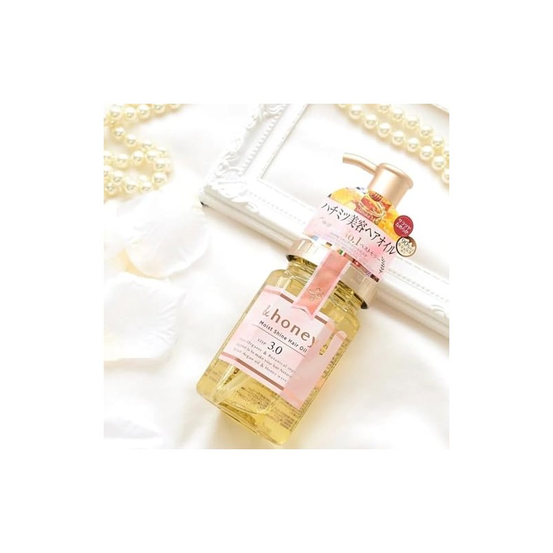 Generic & Honey Moist Shine Hair Oil 3.0 100ml, Gold
