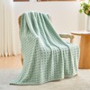NEWCOSPLAY Super Soft Throw Blanket Green Premium Silky Flannel Fleece