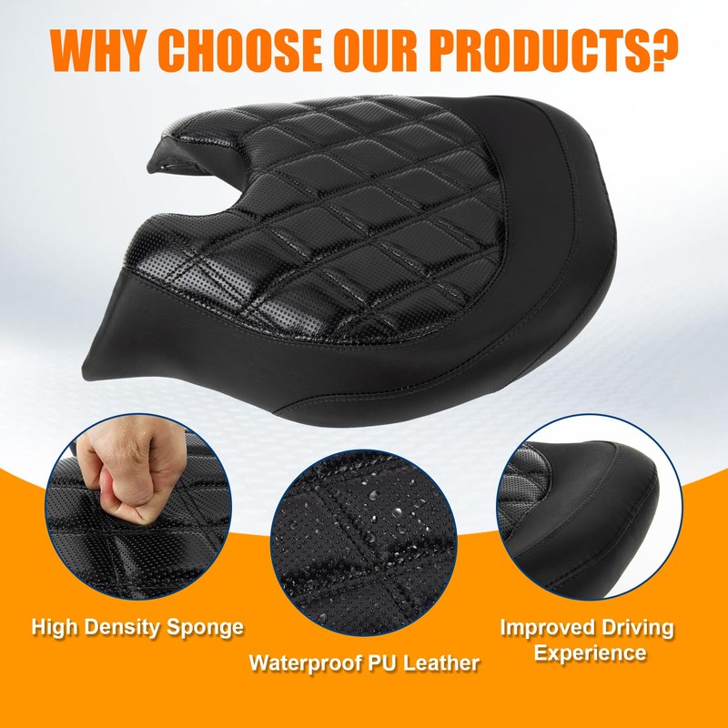 PSLER Rider Driver Seat for Ryker - Wide & High