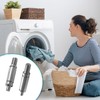 W10359271 W10359272 Dryer Front Back Drum Support Roller Shaft kit,