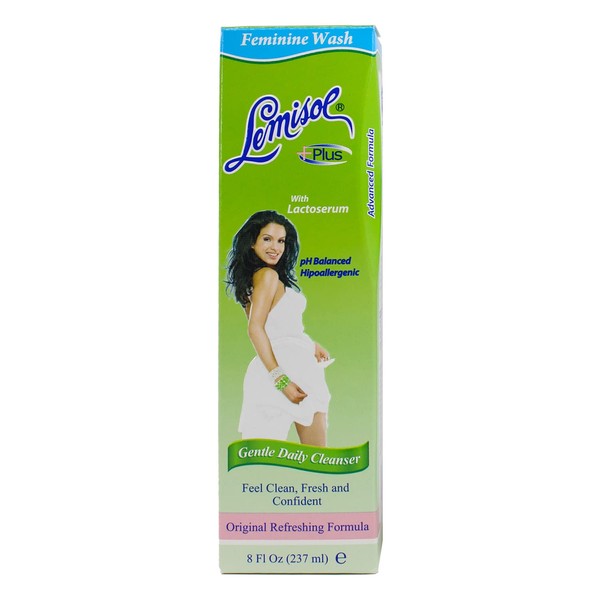 Lemisol Gentle Feminine Daily Cleanser 8 OZ (Pack of 3)