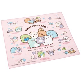 Skater KB4-A Lunch Cloth, 16.9 x 16.9 inches (43 x 43 cm), Sumikko Gurashi, Mole House, Made in Japan