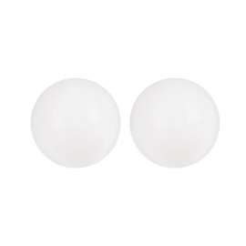 sourcing map PA Nylon Solid Plastic Balls 30 mm G3 Precision Bearing Ball Pack of 2