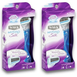 Schick Hydro Silk for Women Razor, (Pack of 2)