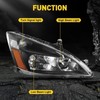 Torchbeam Headlights Assembly Compatible with 2003 2004 2005 2006 2007