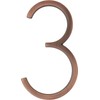 Distinctions by Hillman 844688 5-Inch Floating Mount House Bronze, Number