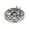 Front Brake Shield, Polished Aluminium - Simson S50, S51, S70,