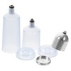 6 Pcs Airbrush Replacement Pot Airbrush Bottle Refillable Airbrush Cup