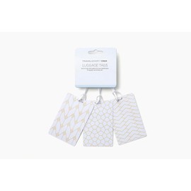 Conair Luggage Tag, Luggage Tags for Suitcases, Bag Tags for Luggage, Perfect for Vacations, Flights, and Cruises, 3 Pack in Multiple Patterns