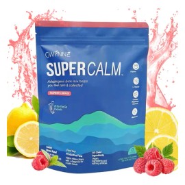 Gwynne Supercalm Polvo nutricional Supercalm KSM-66 Rico en complejo de magnesio y L-teanina 20 sobres Mejora eficazmente los patrones de sueo y...   