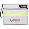 ROLOWAY Fireproof Document Bag (14 x 11 inch) with 5200℉