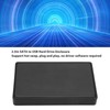 2.5in SATA to USB Hard Drive Enclosure 5Gbps Transfer Speed