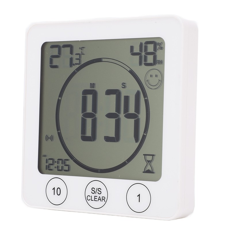 Temperature and Humidity Meter Indoor Thermometer Hygrometer Timer for Home