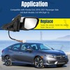 Dexepe Passenger Side Mirror Assembly 2016-2021 Compatible with Honda Civic