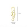 EYAKEG Paper Clips Cute Musical Note Shape Paper Clip for