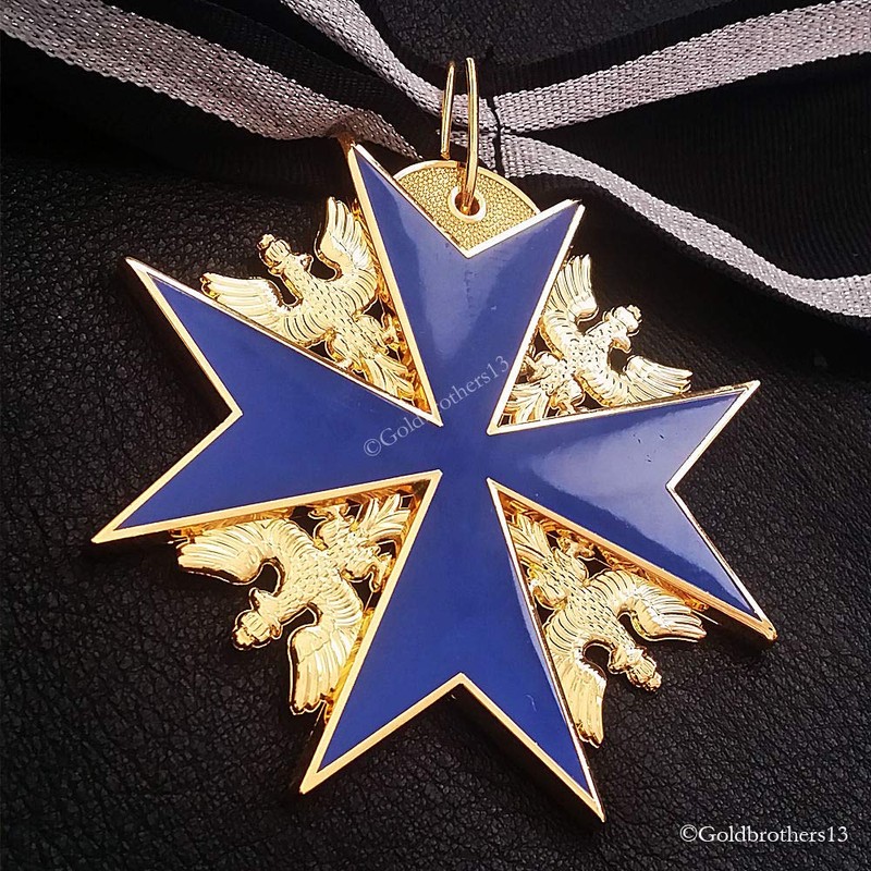 Replicamilitarymedals Grand Pour Le Merite 24k Gold Plated Cross Medal