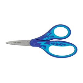 Fiskars 5" Kid Scissors Left-Handed Pointed-Tip, 2 Pack - Assorted color