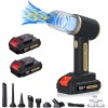 Bebuy 4 in1 Handheld Car Vacuum 23000Pa Cordless with 2